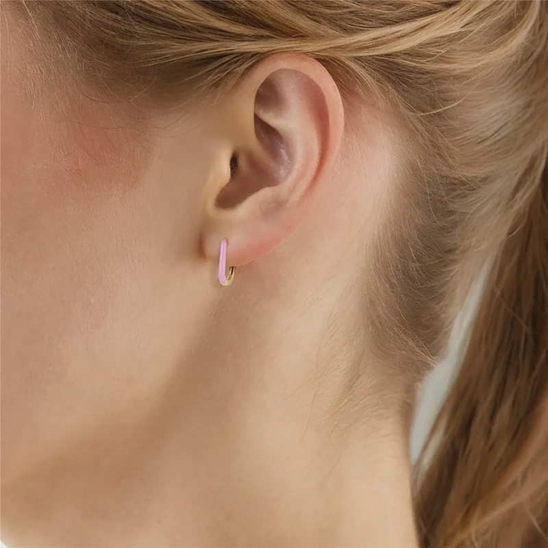 Glanzstücke München Ohrhänger Sterling Silber Creolen gold(Image 2)