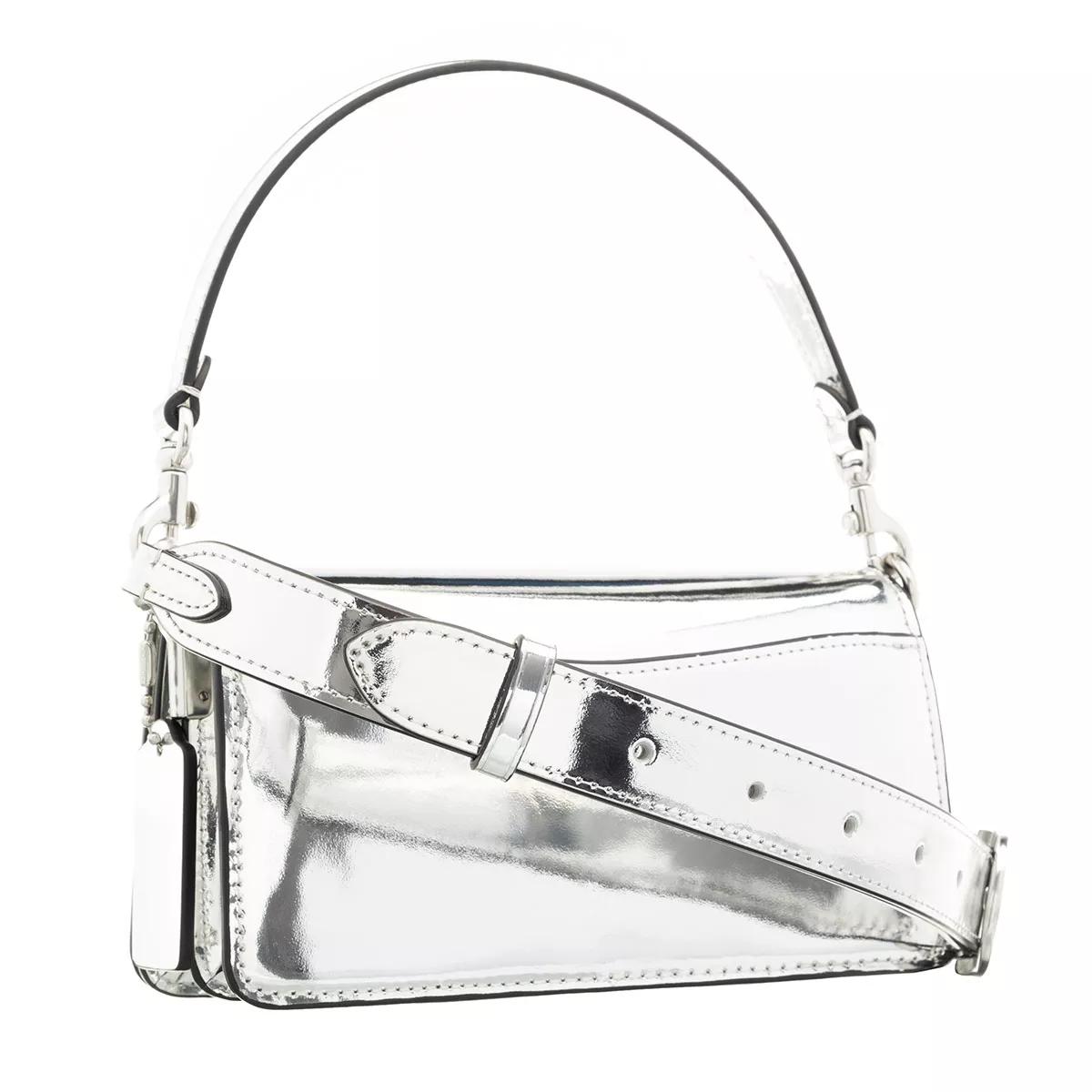 COACH®  Tabby Shoulder Bag 20 In Silver Metallic