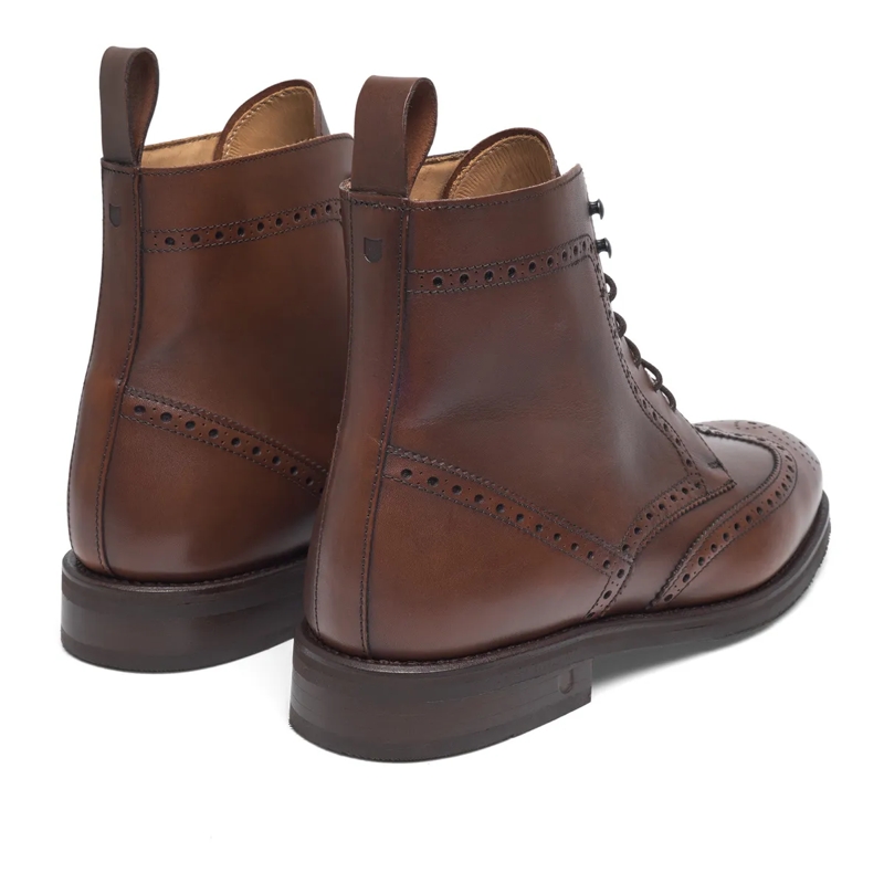 Henry Stevens Laarzen Schnürboots Winston FBDB2 mittel-braun(Image 3)