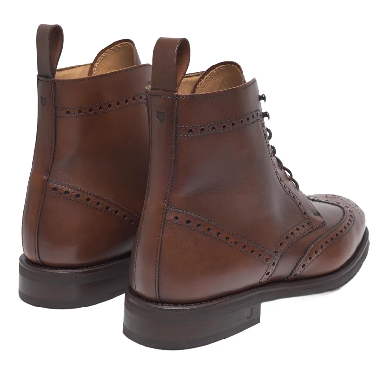 Henry Stevens Stiefel Schnürboots Winston FBDB2 mittel-braun(Image 3)