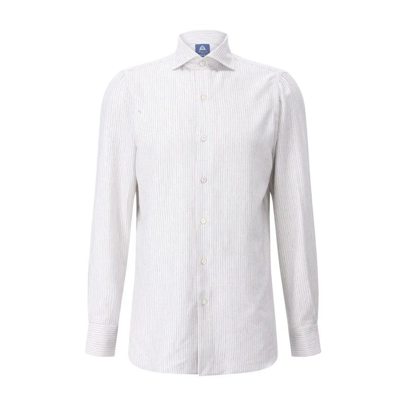 Finamore Chemise Hemd Eduardo Napoli Blau