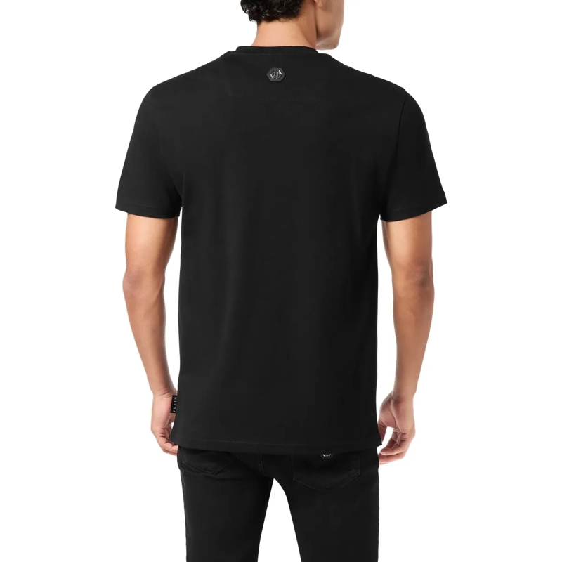 Philipp Plein T-Shirt T-Shirt Rundhalsausschnitt Ss Verziert schwarz(Image 2)