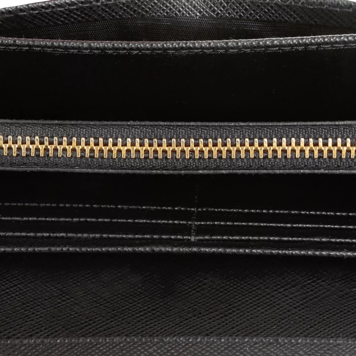 Prada saffiano flap wallet hotsell