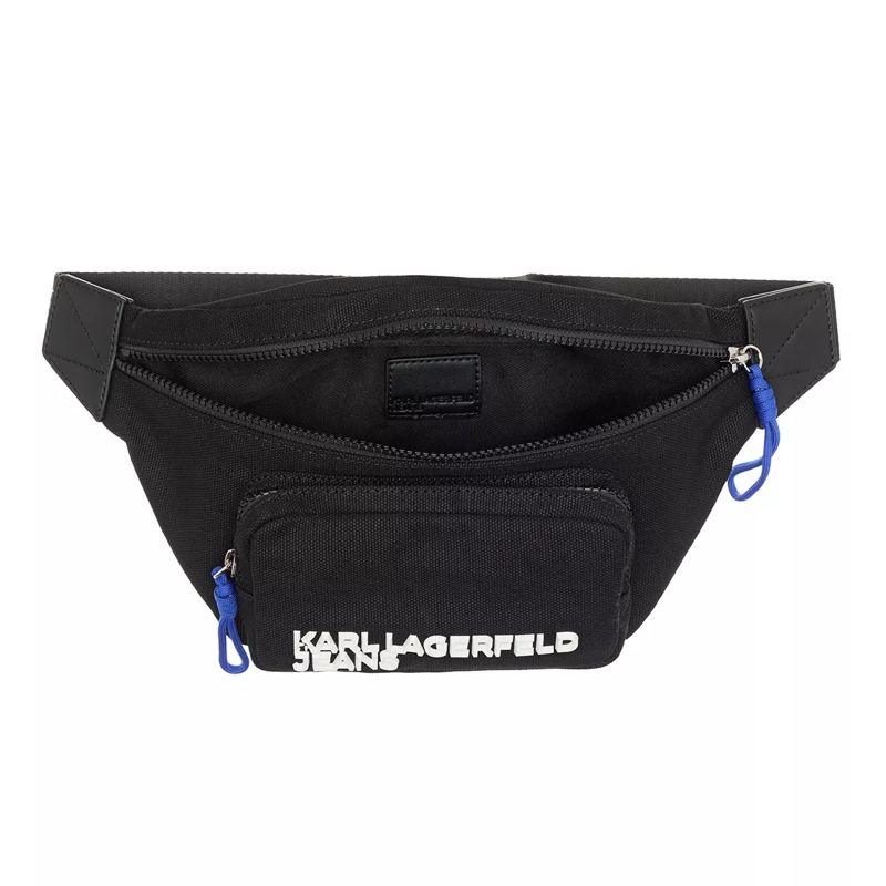 Karl Lagerfeld Gürteltasche Utility Canvas Bumbag Black (Image 5)