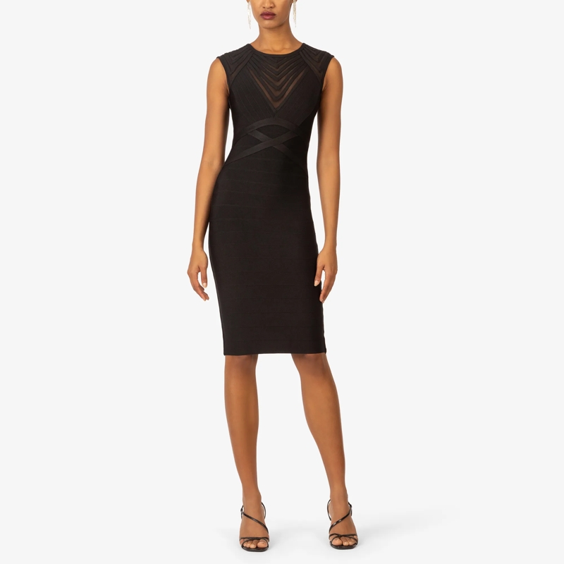 Kraimod Cocktailkleid Bandagekleid schwarz(Image 14)