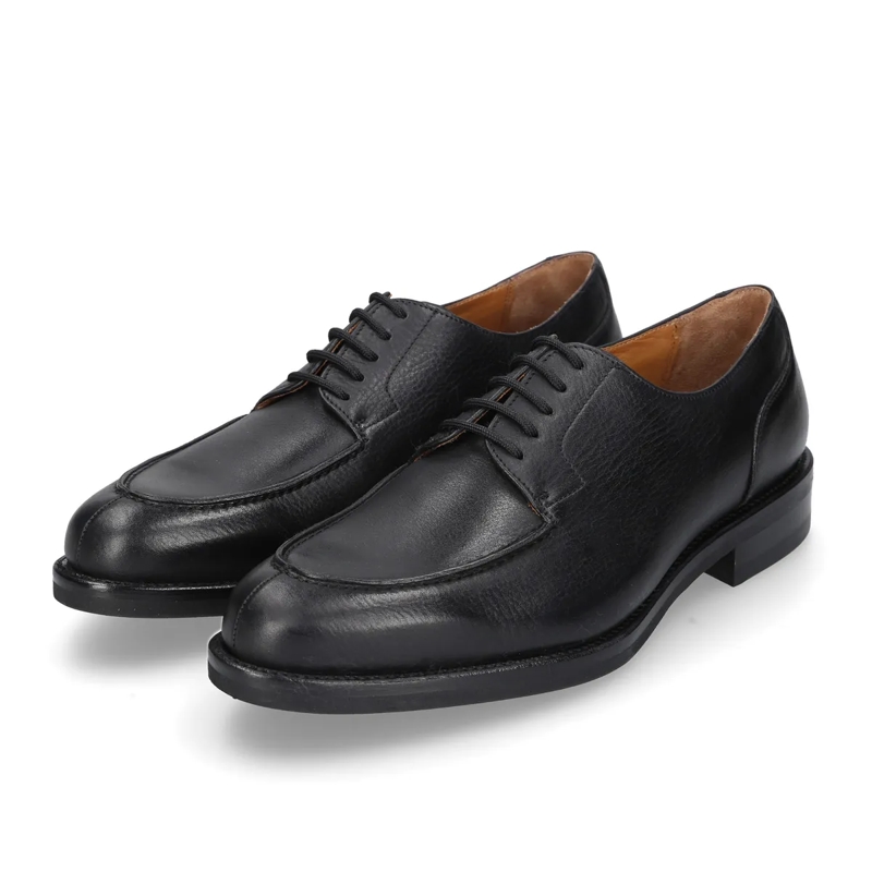 Heinrich Dinkelacker Schuhe Schnürer Genf Norweger N- Moderne Norweger-Silho schwarz(Image 2)