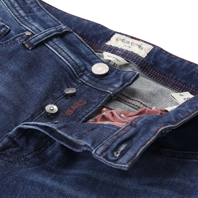 Jacob Cohen Jeans Slim-Fit Jeans aus Baumwoll-Mix blau(Image 3)