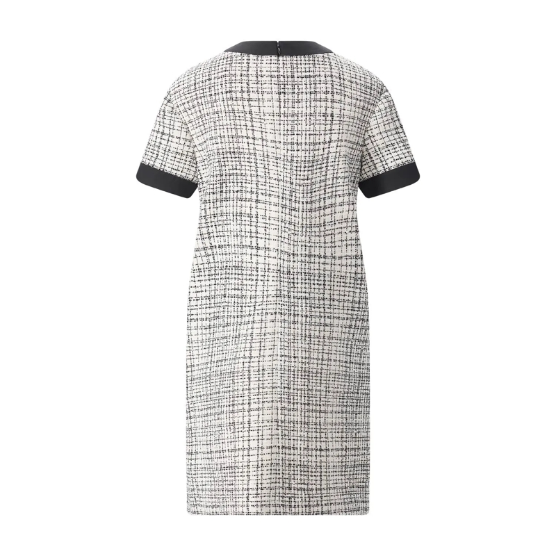 Valentino Garavani Minikleid Midikleid aus Schurwolle-Seiden-Mix weiß(Image 3)