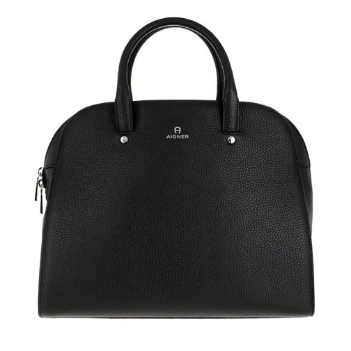 AIGNER Ivy Handle Bag Black Rymlig shoppingväska