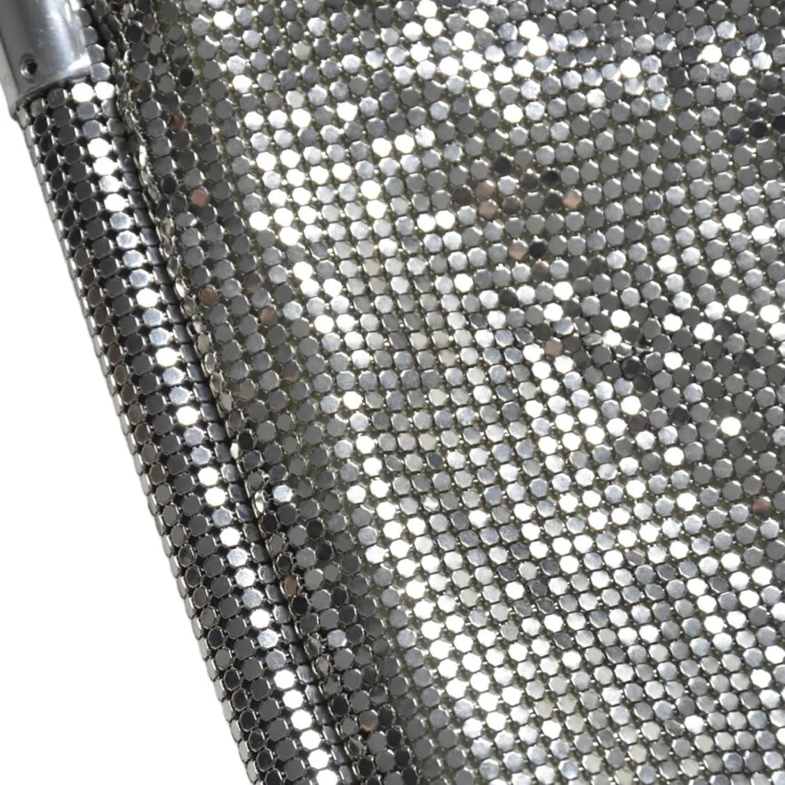 Paco Rabanne Crossbody bags Chainmail Handheld Pouch With Adjustable Snake Cha in grijs