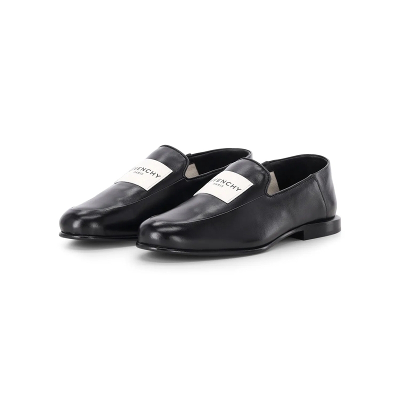 Givenchy Schnürschuhe Loafers mit Logo Schwarz