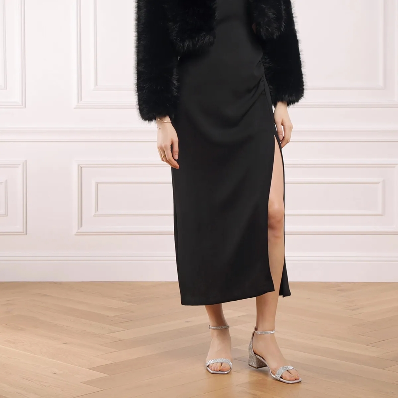 Steve Madden Sandaletten mit Absatz Gena-R Silver(Image 2)