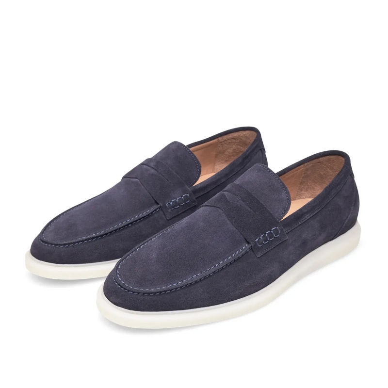 Henry Stevens Mocassin Loafer Elia PL1 dunkel-blau(Image 2)