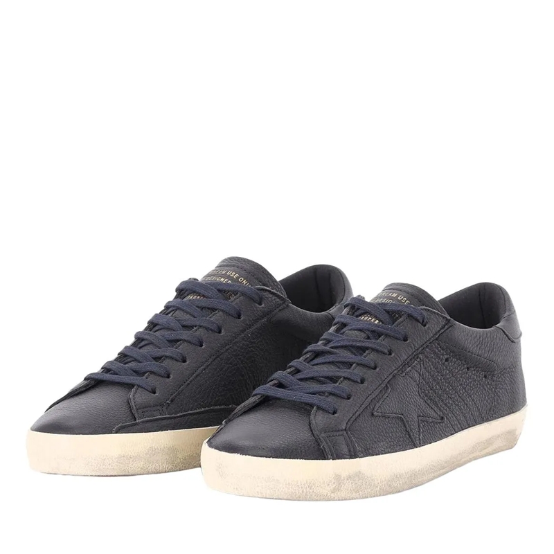 Golden Goose Schnürschuhe Sneaker Super-Star Classic dunkelblau