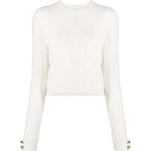 Chiara Ferragni Truien Sweaters White weiß