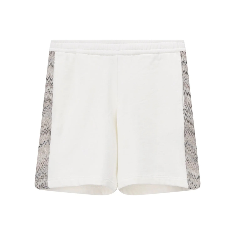 Missoni Bermuda-Shorts Shorts aus Baumwolle weiß