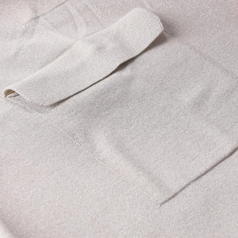 Peserico Jupe longue Midirock aus Baumwollmix beige(Image 4)