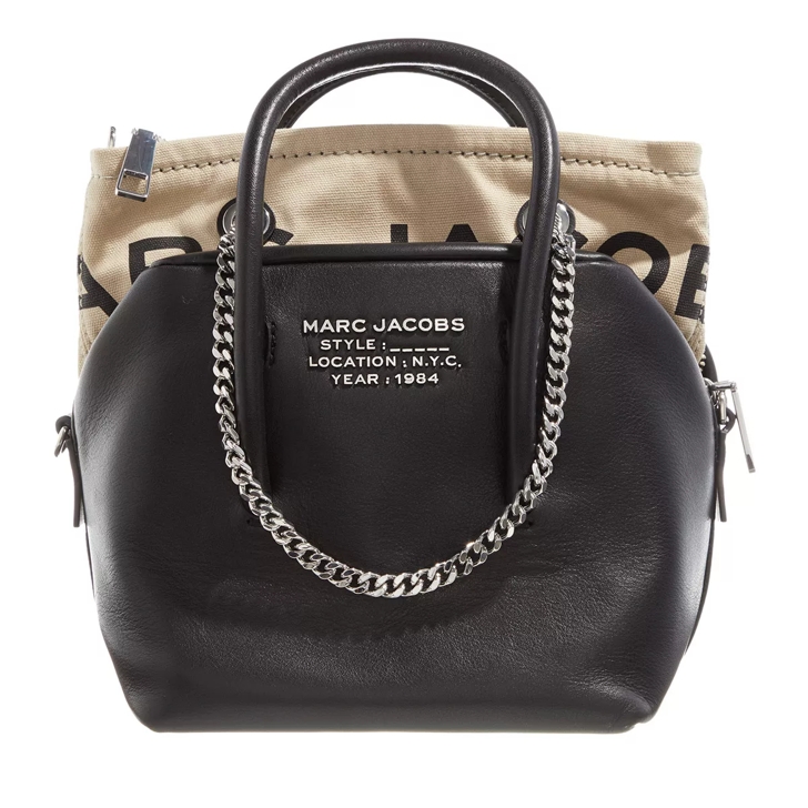 Marc Jacobs The Duet Mini Satchel Leather Black | Tote