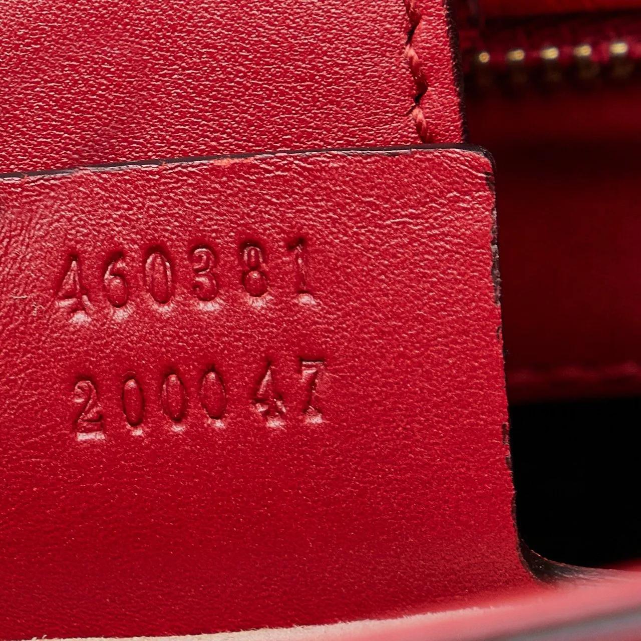 Thumbnail - Gucci Hobo Bags - 2000-2015 Sylvie Web Top Handle Satchel - Gr. unisize - in Rot - für Damen