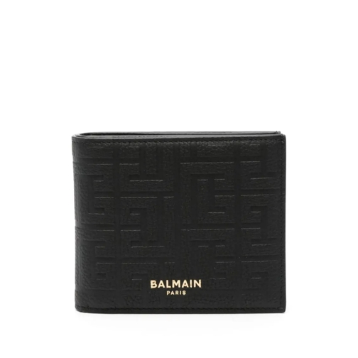 Balmain 4G-Motif Wallet Black Portemonnee