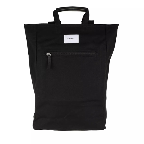 Sandqvist Tony Backpacks Leather Black Backpack