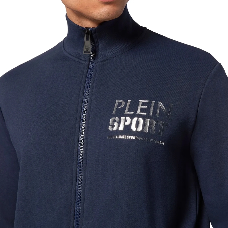 Plein Sport Daunenjacke Sweatjacke Tiger dunkel-blau(Image 5)