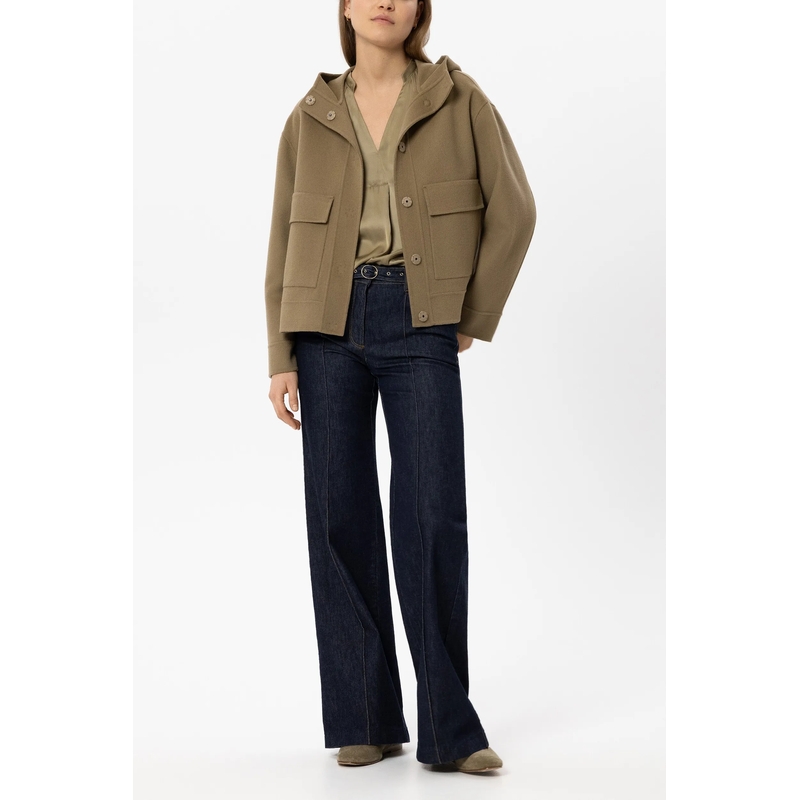 Luisa Cerano Windjack Doubleface-Jacke mit Kapuze salbei(Image 2)