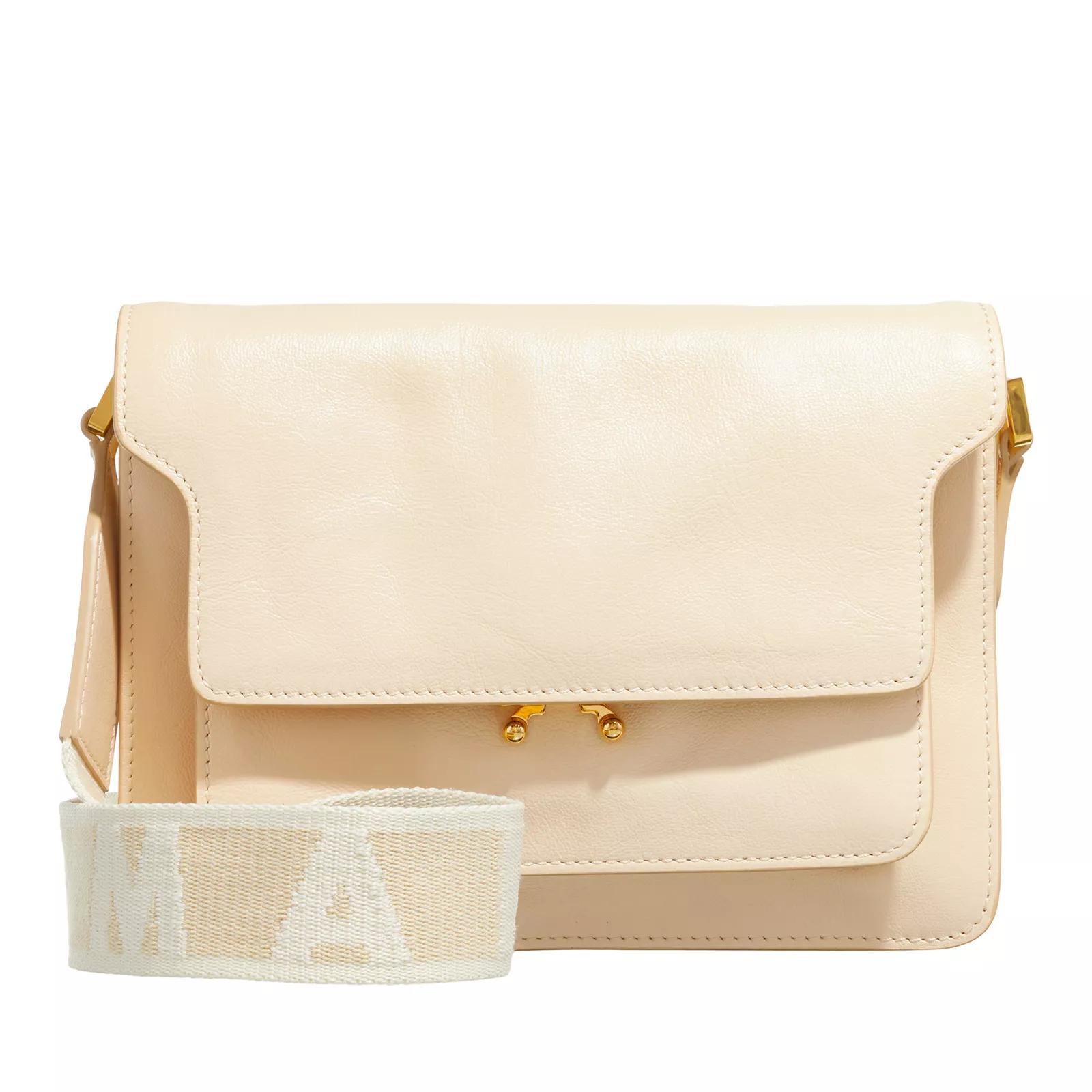 Marni Crossbody Bags - Trunk Soft Medium - Gr. unisize - in Creme - für Damen