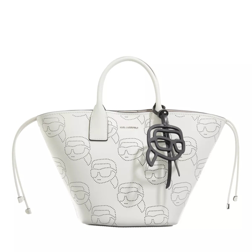 Karl Lagerfeld K/Ikonik 2.0 Perforated Tote Off White Fourre-tout
