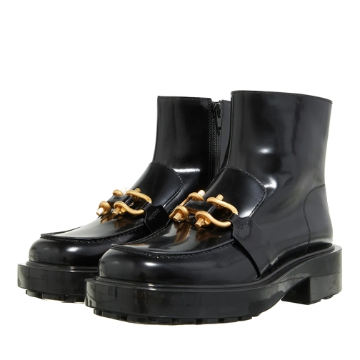 Bottega Veneta Enkellaars Ankle Boot Soft Vinyl Black