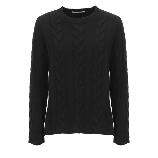 Kangra Pullover Black Cashmere Wool Sweater Black