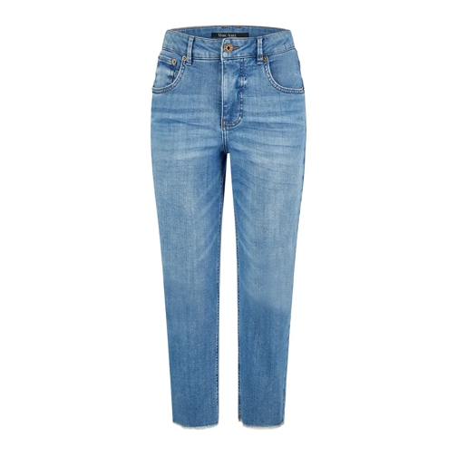 Marc Aurel Cropped Jeans Hose blau