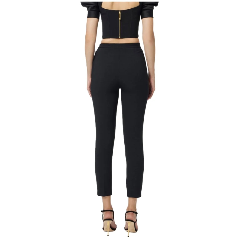 Elisabetta Franchi Hose Trousers Black schwarz(Image 3)