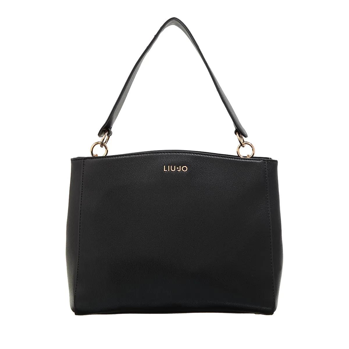 LIU JO Satchel Bag - Ecs M Top Handle - Gr. unisize - in Schwarz - für Damen