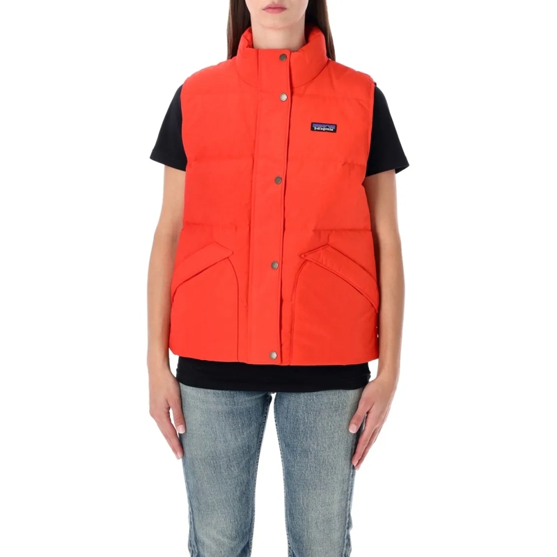 PATAGONIA  Downdrift Recycled Down Vest Orange