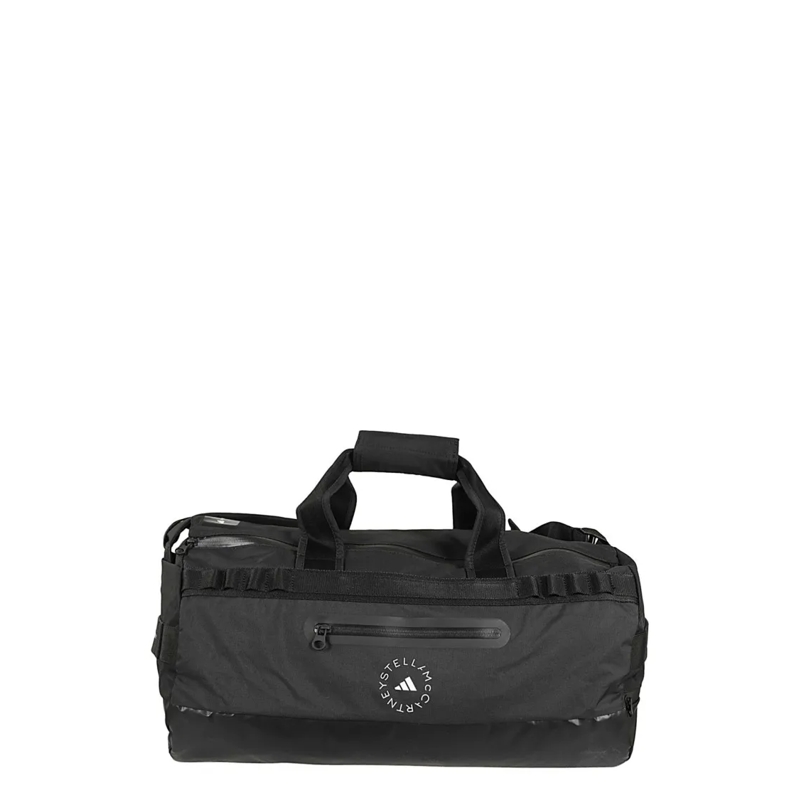 Adidas By Stella Mccartney Travel Bag Duffle Bag With Dual Handles And Detachable Strap Black