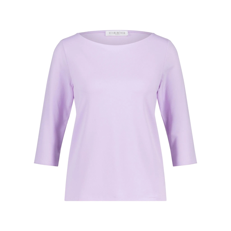 Kimmich Trikot T-shirt à manches 3/4 Shirt aus Viskose-Crêpe weiß(Image 11)