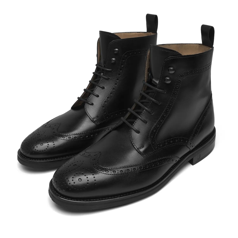 Henry Stevens Bottes Schnürboots Winston FBDB2 schwarz(Image 2)