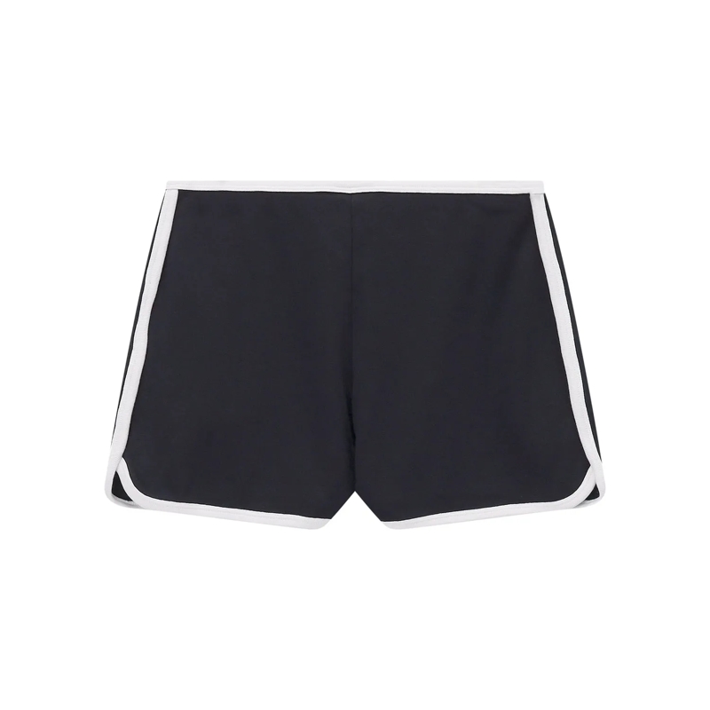 Courrèges Bermuda Shorts Shorts mit Logo schwarz(Image 3)