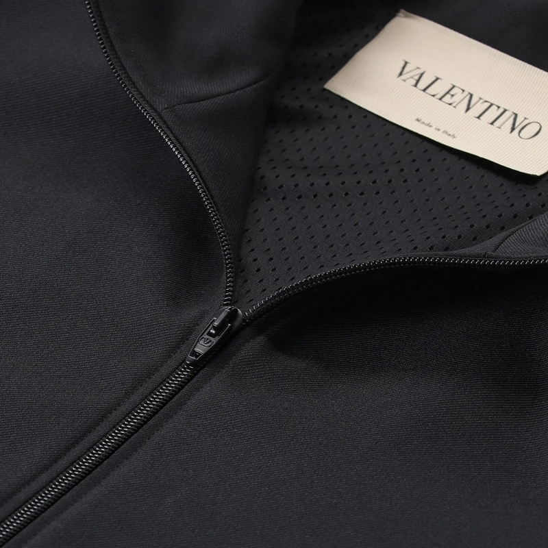 Valentino Garavani Übergangsjacke Jacke mit Logo schwarz(Image 4)