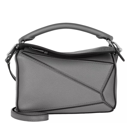 Loewe Puzzle Mini Shoulder Bag Gunmetal Crossbody Bag