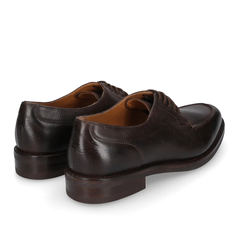 Heinrich Dinkelacker Schoenen Schnürer Genf Norweger N- Moderne Norweger-Silho dunkel-braun(Image 3)