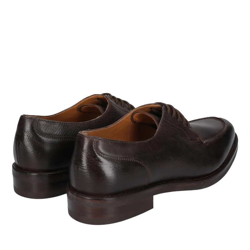 Heinrich Dinkelacker Schuhe Schnürer Genf Norweger N- Moderne Norweger-Silho dunkel-braun(Image 2)