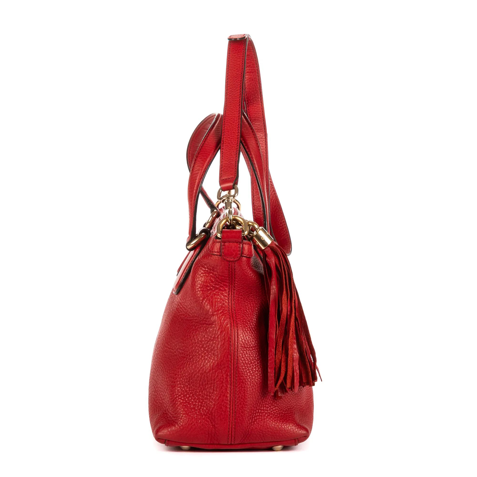 Thumbnail - Gucci Crossbody Bags - Soho Medium - Gr. unisize - in Rot - für Damen
