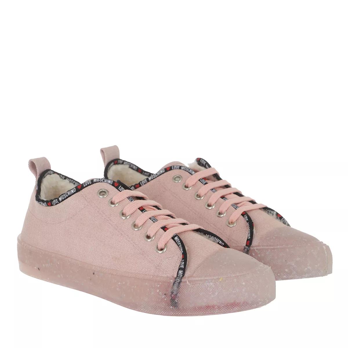 Love Moschino Sneakers - Sneakerd Eco30 Canvas - Gr. 36 (EU) - in Gold - für Damen