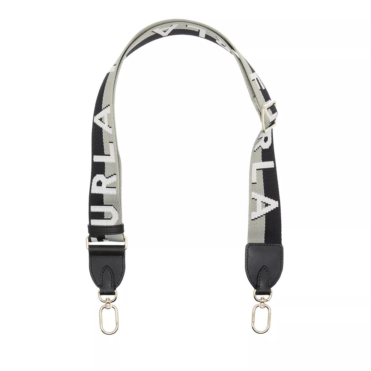 Furla Fiona Shoulder Strap Nero Marmo Shoulder Strap