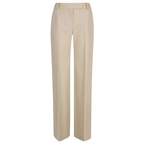 Ermanno Scervino  Tailored Wool Trousers Neutrals