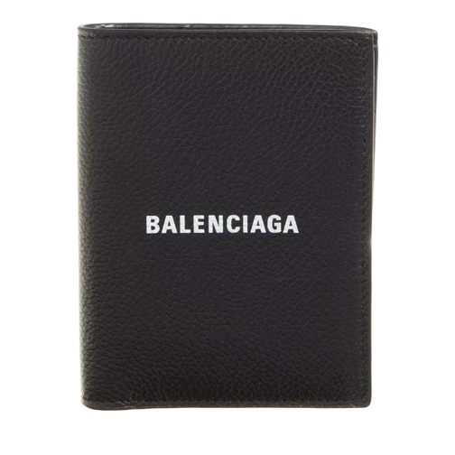 Balenciaga Cash Vertical 1090 black/L white Bi-Fold Wallet