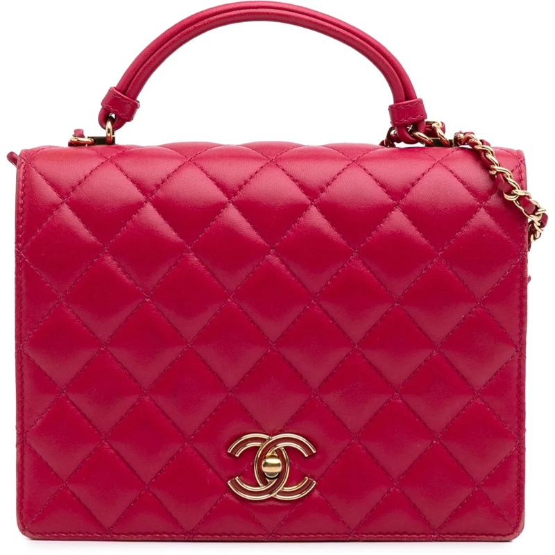 Chanel Sac à bandoulière Small Quilted Lambskin Citizen Chic Flap rose