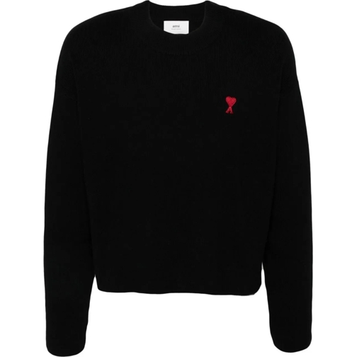 AMI Paris  Sweaters Black schwarz